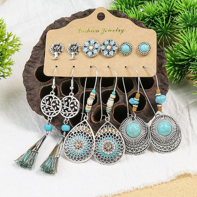Lucky Star Jewelry Schmuck-Set, Anhänger und Ohrringe, Silber, Zirkonia, Damen, Vintage - Bild 1