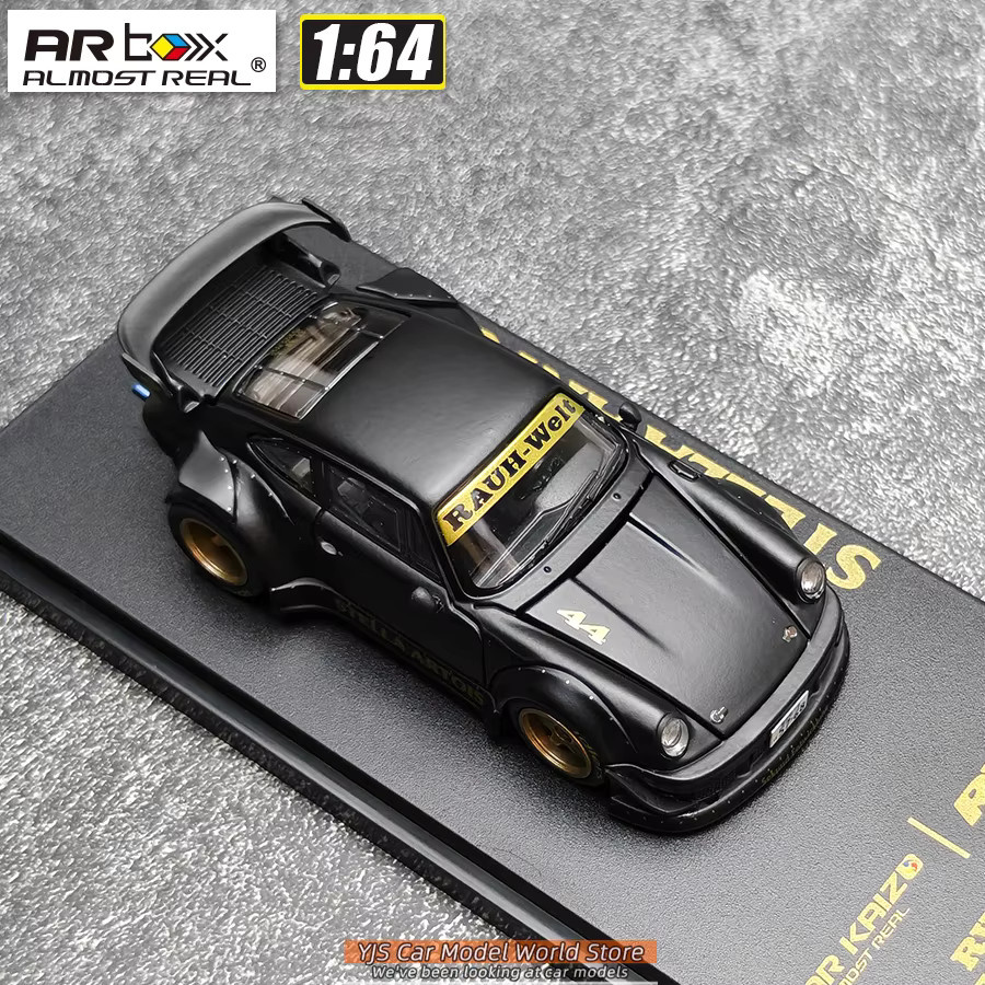 Almost Real G63 Land Rover 110 90 Camel Cup Support Vehicle Porsche 930 Defender 90, Modellauto, 1:64, Metall - Bild 1