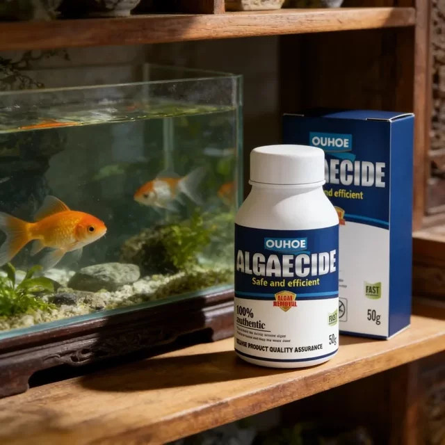 DUTRIEUX Algae Control Algizid zur Algen- und Moosbekämpfung in Aquarium und Teich, 50 g - Bild 1