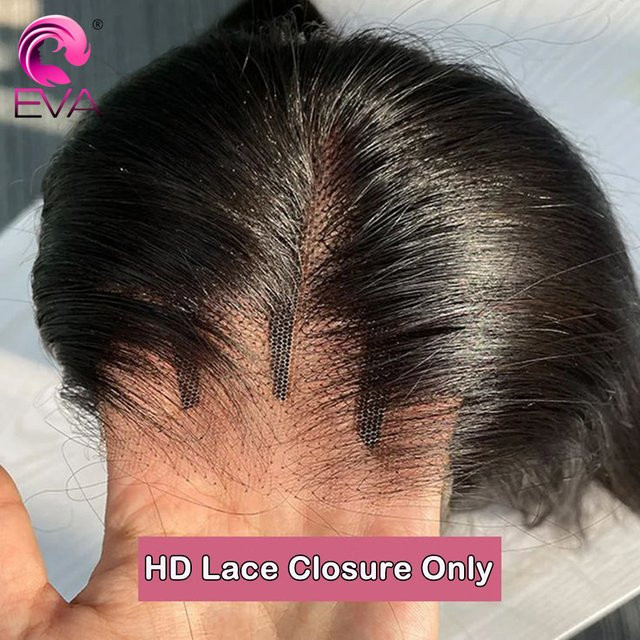 Eva Hair HD Lace Frontal und Closures, Straight Hair - Bild 1