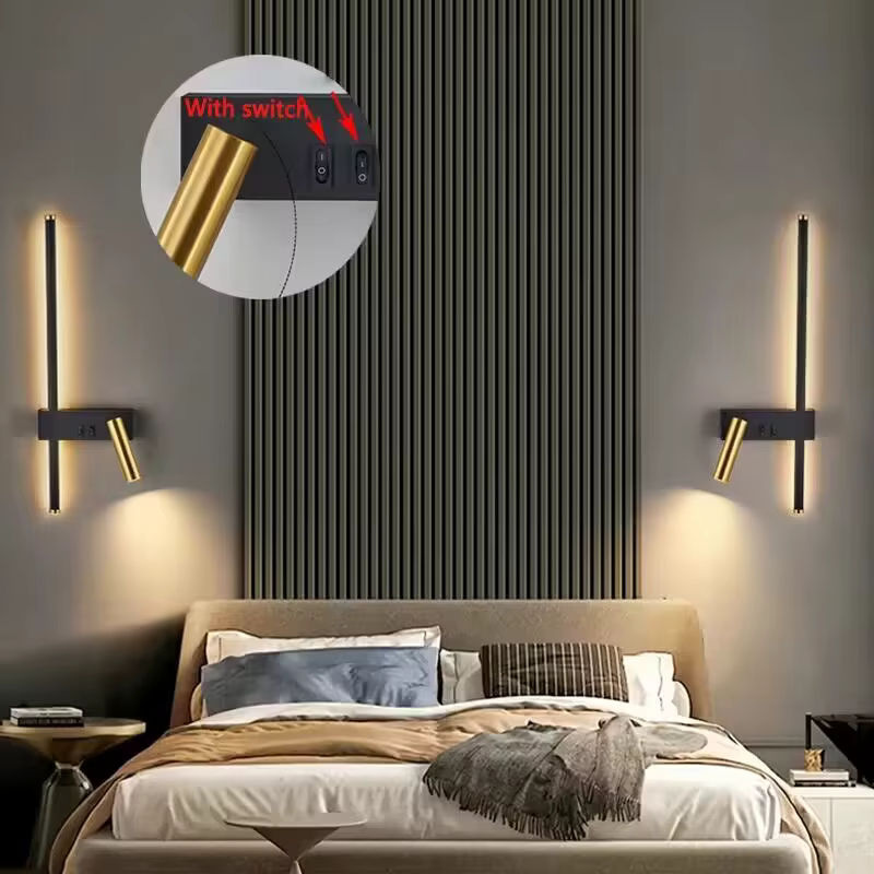 Lyfs Moderne LED Wandlampe Nordic Design in Warmweiß für Wohnzimmer und Korridor - Bild 3