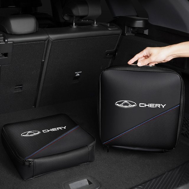 Tragbare Ladekabel-Organizer-Tasche für Elektrofahrzeuge in Schwarz, passend für Chery Tiggo 7 Pro 8 5 3 T11 5X Amulet Fora QQ IQ Fulwin Arrizo - Bild 1