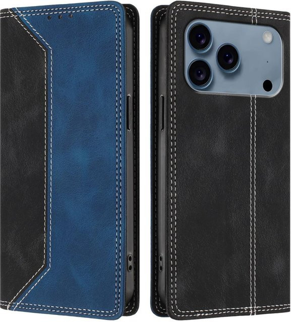 Lederhülle mit Diebstahlschutz und Geldbörsenfunktion als Klapphülle für Samsung Galaxy M-Serie (M53, M33, M23, M13, M62, M52, M42, M32, M22, M12, M02, M10S) - Bild 1