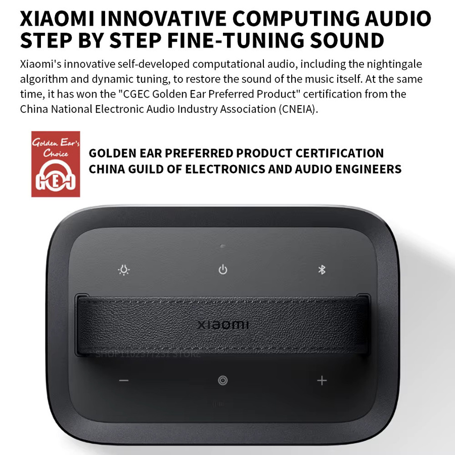 Xiaomi Outdoor-Bluetooth-Lautsprecher Camp 40 W mit HARMAN AudioEFX, IP66 wassergeschützt, Schwarz - Bild 3