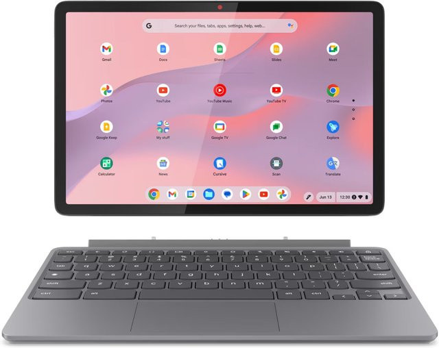 Lenovo Chromebook Duet 11M889 (83HH000NGE) 27,81 cm (10,95") Luna Grey, 8 GB RAM, 128 GB Speicher, Google Chrome OS - Bild 1