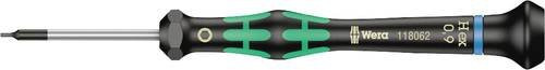 Wera Elektronik-Sechskantschraubendreher 2054, 0,9 mm Klingenlänge: 40 mm, Schwarz - Bild 1