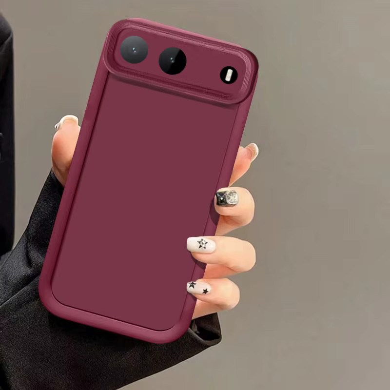 Luxus Candy Soft Cover für Infinix Hot 60i 5G in Schwarz mit mattem Finish - Bild 2