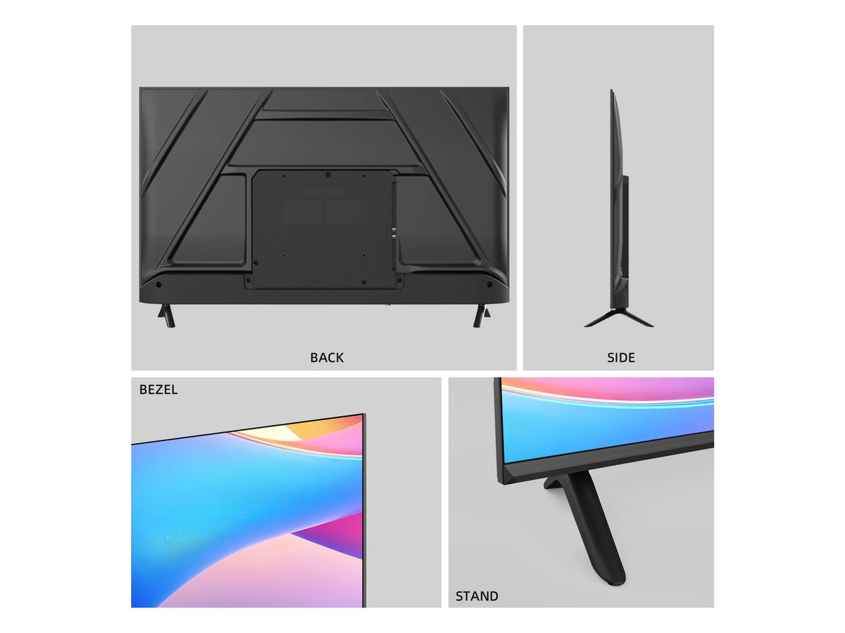 Chiq Smart TV U43M10V 43 Zoll 4K UHD Schwarz - Bild 3