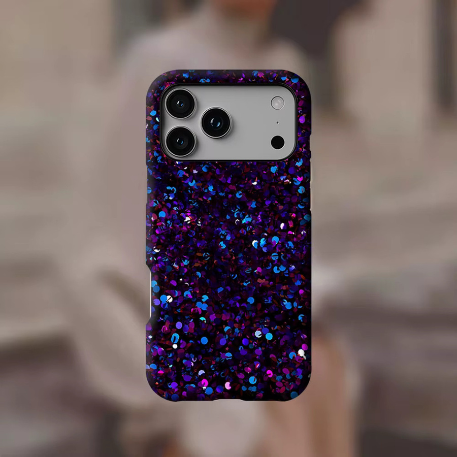 Potdemiel Konfetti-Burst Handyhülle für iPhone 17 16 15 14 13 Pro Max Plus mit Magnetfunktion, Mehrfarbig, Robuste Einzel- und Doppelschicht-Schutzhülle - Bild 3