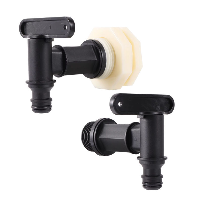 IBC Tank Adapter mit 3/4 Zoll Gewinde und 16mm Nippel aus Kunststoff für Garten und Landwirtschaft - Bild 3