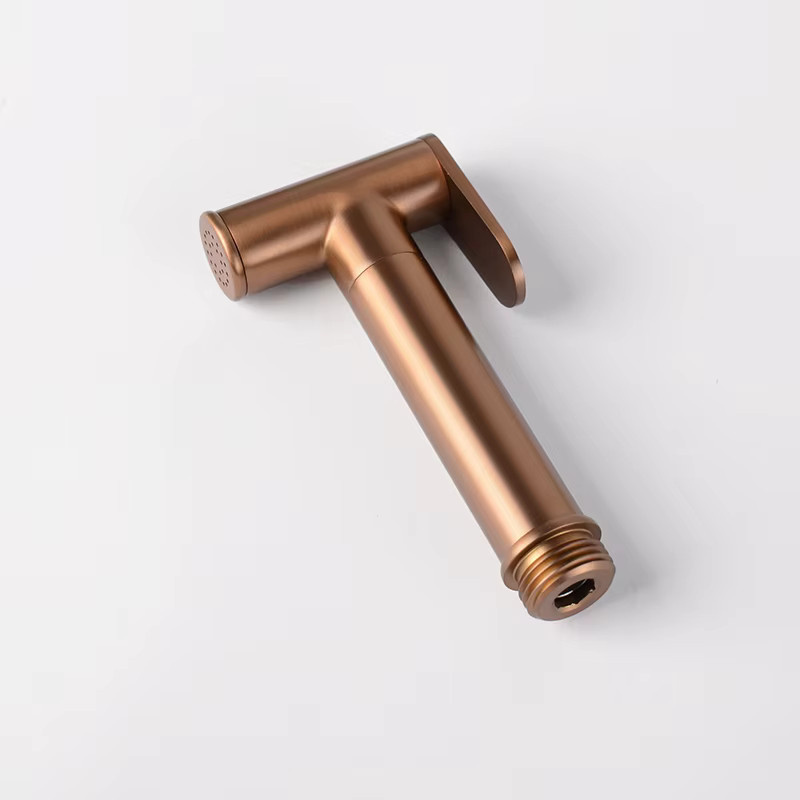 SEKOVA Bidet-Handbrause-Set für verdeckte Installation mit Heiß- und Kaltwasserfunktion, gebürstetes Roségold - Bild 2