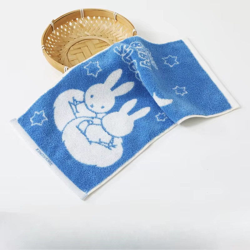 Miffy Kaninchen Handtuch für Gesicht und Körper, atmungsaktiv und hautfreundlich - Bild 2