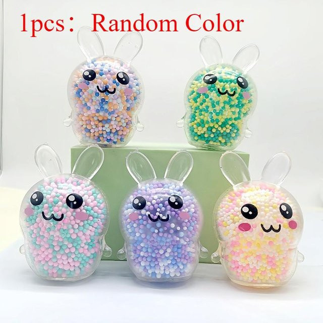 BC Pet Supplies Quetsch-Hase Stressball, mit Licht, 1-teiliges Set - Bild 1