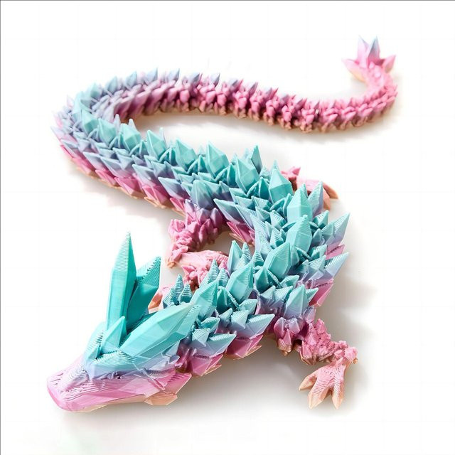 Yiran Furniture Drache, 3D-gedruckte Bastelstatue, drehbar, 30cm - Bild 1
