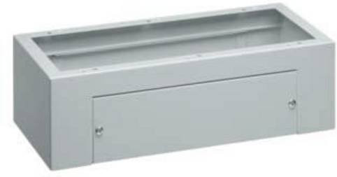 Hager Orion Plus Sockel aus Stahlblech für Schrank, Farbe: Grau, B/T/H: 60,0 x 15,0 x 25,0 cm - Bild 1