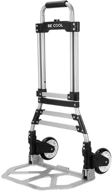 BE COOL Faltbarer Aluminium Sackrodel Sackkarre BC-FASR2205 Farbe: Silber - Bild 1
