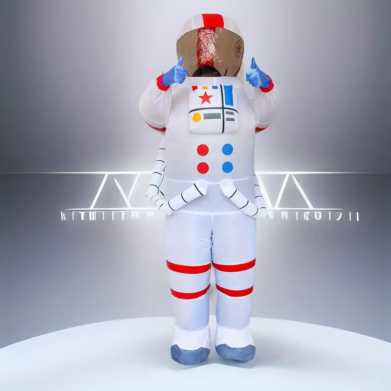 Hangchen Family Astronauten-Kostüm, Weltraum, Weiß - Bild 3