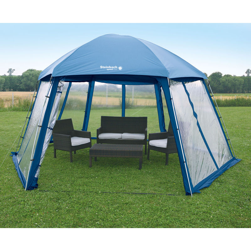 Steinbach Pooldach Dome Überdachung für Swimming Pools bis Ø 433 cm in Blau - Bild 3