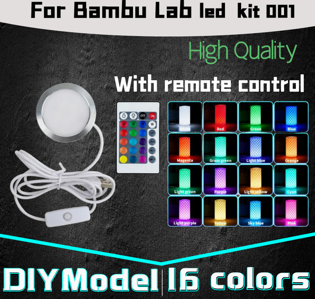 Bambulab LED-Lampen-Set 001 in Warmweiß für Bambu Lab 3D-Drucker Zubehör - Bild 1