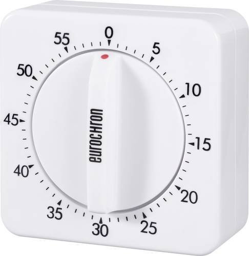 Eurochron EAT 6000 Mechanischer Timer in Weiß - Bild 1
