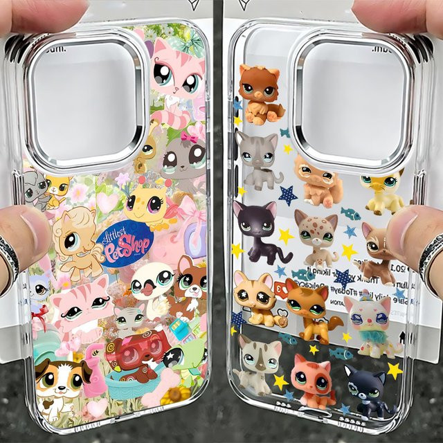 Littlest P-Pet Shop Soft Cover Handyhülle für Samsung Galaxy S26 S25 S24 S23 S22 S21 S20 Note20 FE Ultra Edge Plus 4G 5G in Multicolour - Bild 1