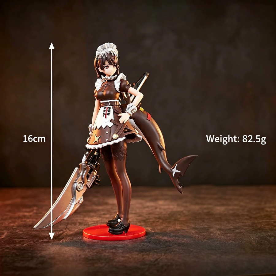 Anime-Mädchenfigur, Dienstmädchen-Outfit Version, Actionfigur, 16cm - Bild 2