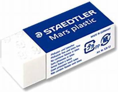 Staedtler Mars Plastic Radierer Weiß B: 43 mm, T: 19 mm, H: 13 mm - Bild 1