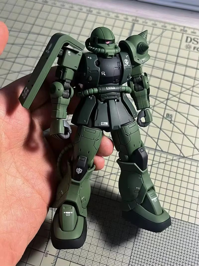 TAKARA TOMY Gto Ms-06c-6/R6 Zaku 2 Typ C-6, Actionfigur, 1:144, Roboter - Bild 3