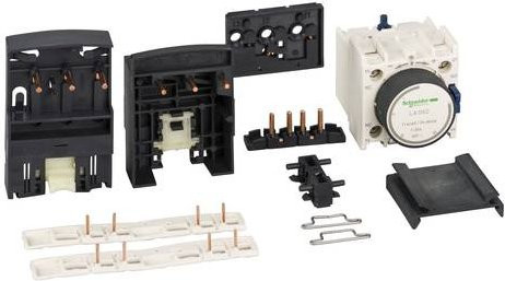 Schneider Electric LAD912GV Montagebausatz für D09-D18 Kleinverteiler in Schwarz - Bild 1