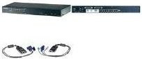 ATEN ALTUSEN KH1516A KVM-Switch mit 16 Ports für PS/2 und VGA, USB-Unterstützung, Schwarz, Rackmontierbar - Bild 1