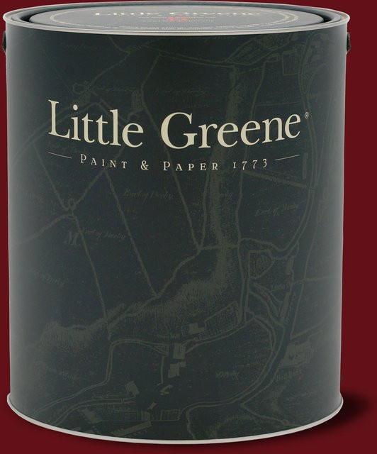 Little Greene Intelligent Satinwood Lack in Baked Cherry 14, wasserbasiert, seidenmatt, 1 l - Bild 1
