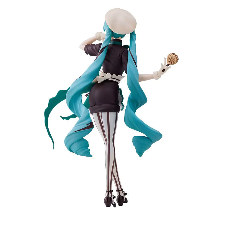Bandai Hatsune Miku Dark Chocolate Bitter Pastry Chef Melty Cheerleading Anime Action Figure, Einzelfigur - Bild 6