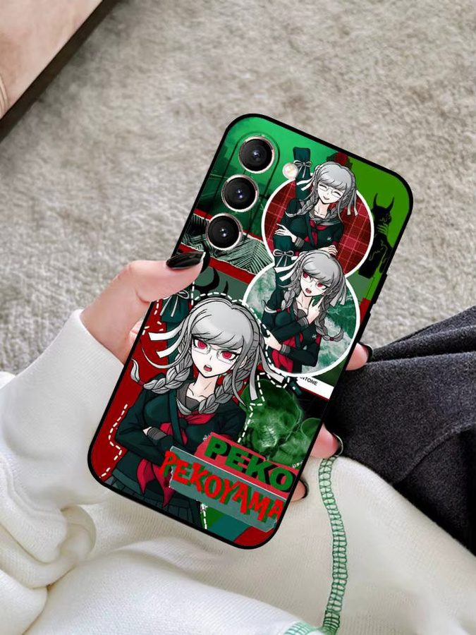 D-Danganronpa Soft Cover Handyhülle für Samsung Galaxy S21 S22 S23 S24 S25 S26 Ultra FE Plus 5G A52S in Multicolour - Bild 5