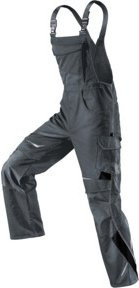 Kübler Pulsschlag Latzhose Cordura anthrazit/schwarz Größe 54 - Bild 1