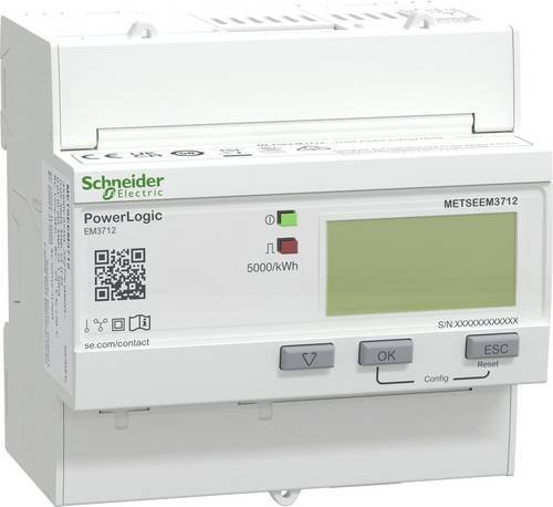 Schneider Electric METSEEM3712 Digitaler Energiezähler 5A in Weiß - Bild 1