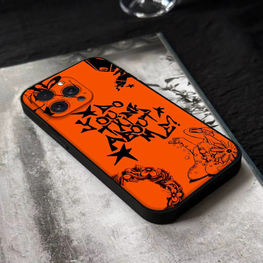 Mesuca Handyhülle für iPhone in Orange, weiche und hautfreundliche TPU Hülle für iOS-Modelle - Bild 4
