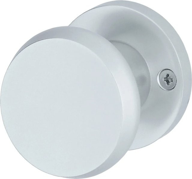 Hoppe Knopfrosette 54/11 aus Aluminium in Natur/Silber, B/T/H: 170 x 90 x 60 mm - Bild 1