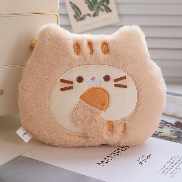 Yiran toy Kawaii Butter Katze Kekse Plüschkissen, Plüschtier, 23cm - Bild 1