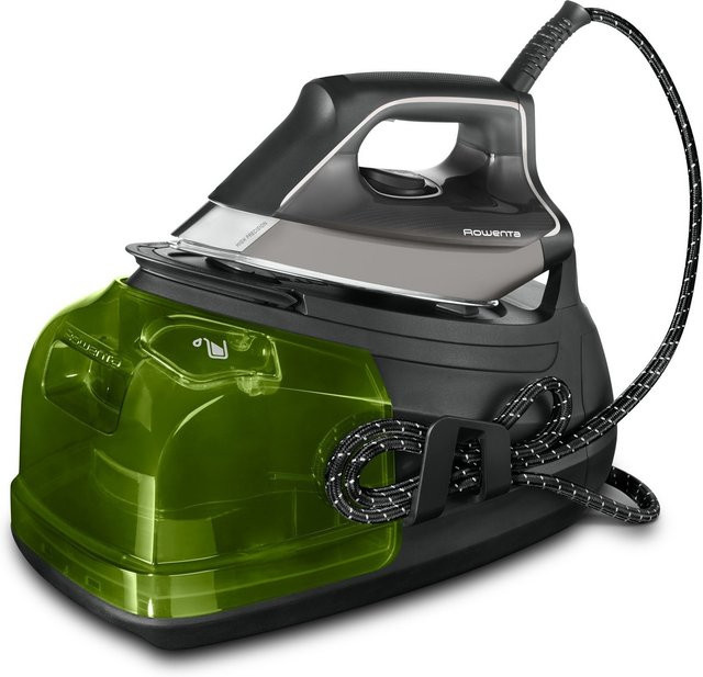 Rowenta DG8626 Perfect Steam Pro Bügelstation in Schwarz/Grün - Bild 1