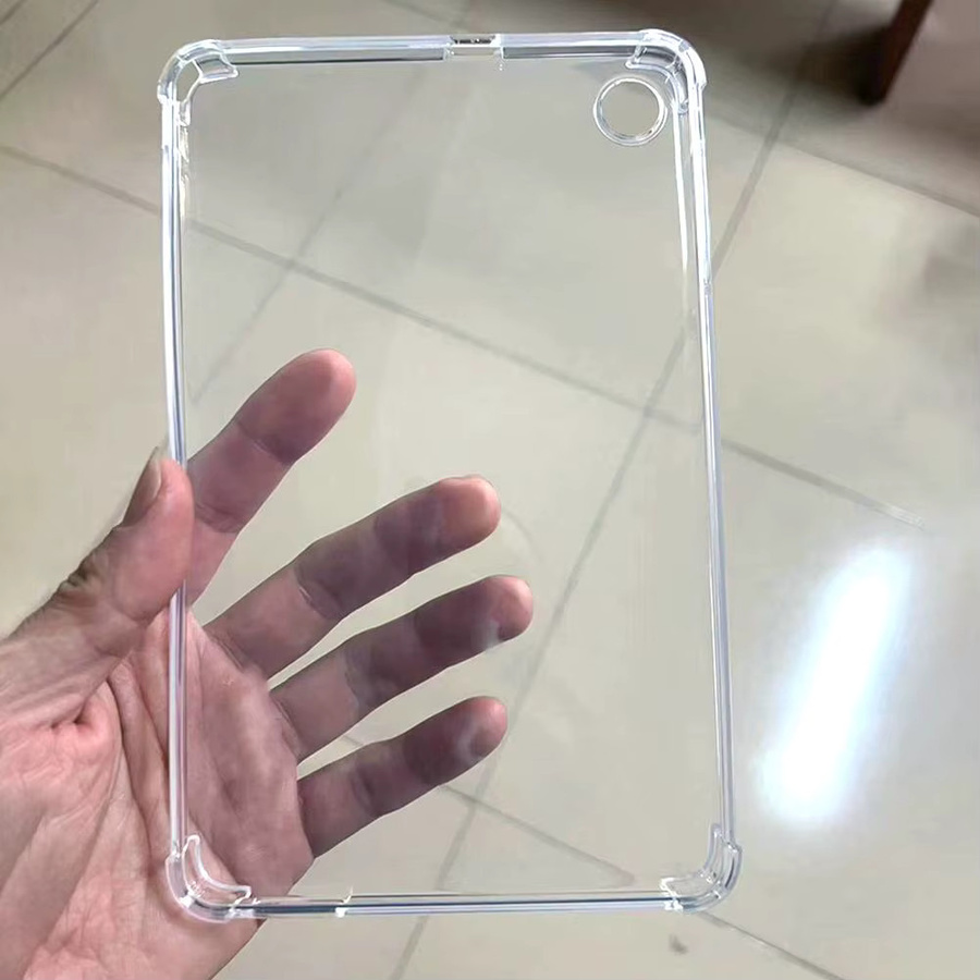 ALLDOCUBE IPlay50 Mini/Pro Schutzhülle mit Silikon-Ständer und gehärteter Folie, transparent - Bild 4