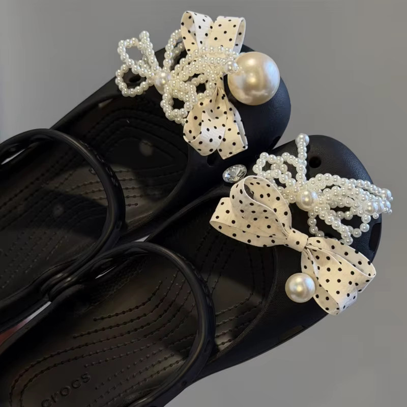 Cor Schuh-Charms-Set, Perlen-Schleifen, Damen - Bild 3