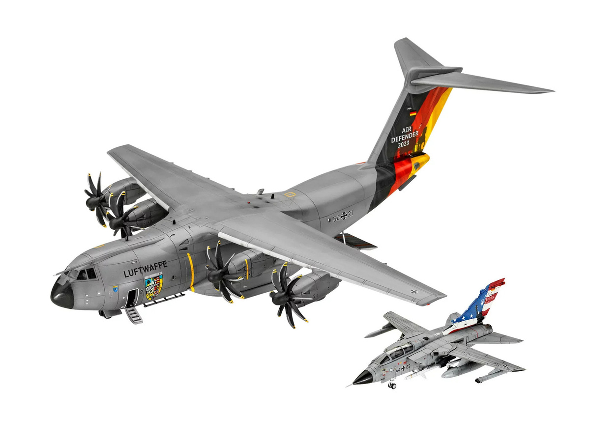 Revell Air Defender, Airbus A400M & Tornado, Modellbau, 1:144, ab 12 Jahre - Bild 3