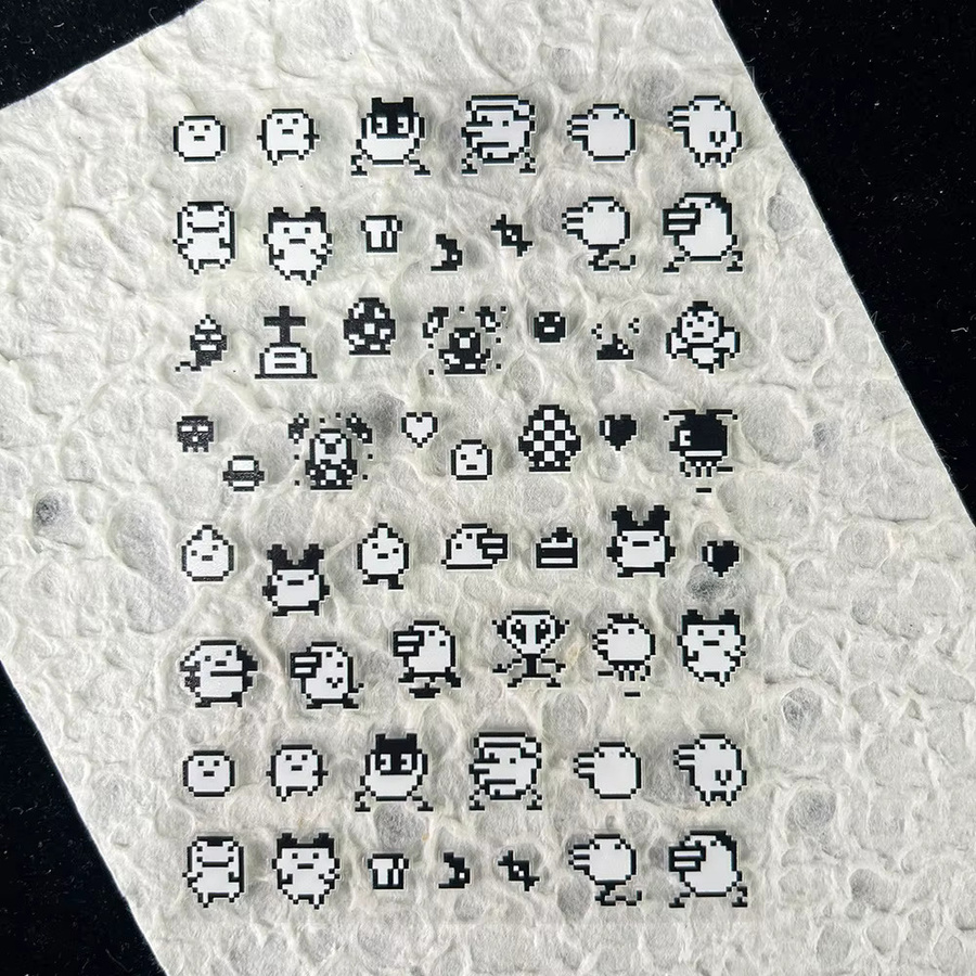 Keeppley Y2K-Stil PVC-Aufkleber mit Antiken Tieren, Wasserfeste DIY-Charms - Bild 1
