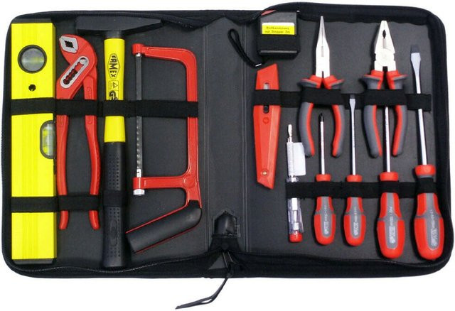 FAMEX 190-50 Werkzeugtasche mit Hammer-Set in Multicolour - Bild 1