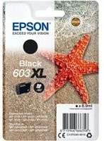 Original Epson Tintenpatrone 603XL Schwarz C13T03A14010 mit 8,9 ml Inhalt - Bild 1
