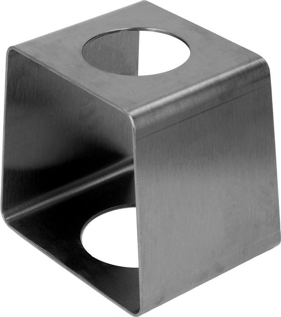 Kaffee Abtropfgestell von KONNWEI aus Edelstahl in Schwarz und Silber - Bild 1