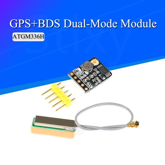 Stlxy GPS+BDS Dual-Mode-Modul Flight Control Satellitenpositionierungsnavigator als Ersatz für ATM336H, kompatibel mit Arduino NEO-M8N und NEO-6M - Bild 1