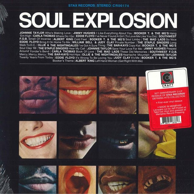 Soul Explosion LP Schallplatte von Various auf Stax Records, Soul und Funk, 2019, braun/mehrfarbig - Bild 1