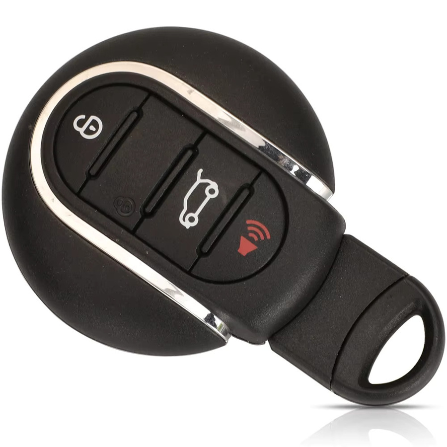 Jingyuqin Smart Remote Auto Schlüsselanhänger 3/4BTN 315 MHz 434 MHz ID49 für BMW Mini Cooper Countryman Clubman F-Serie F55 F56 2015-2018 Schwarz - Bild 2