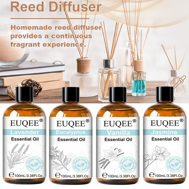 EUQEE Ätherisches Öl Lavendel-Vanille, 100 ml - Bild 1